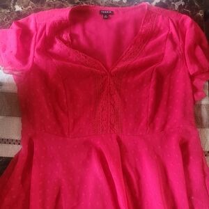 Torrid Pink Blouse
